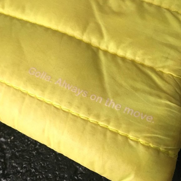 Golla Acid Yellow and Blue Corduoroy Smart Phone Pouch - Picture 4 of 13